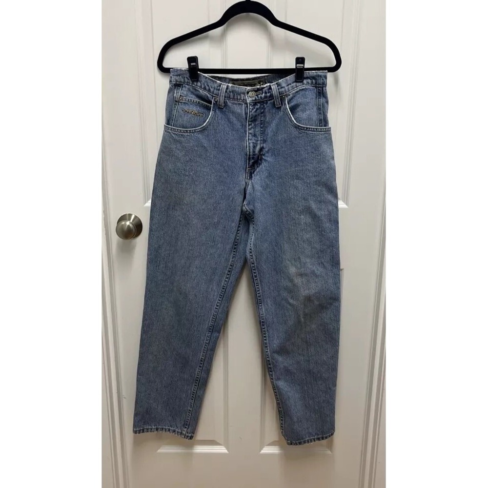 Vintage 90s USA JNCO Grunge Punk Skater Denim - Size W:33 L:32